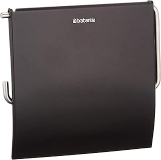 Brabantia Toilet Roll Holder, Matt Black