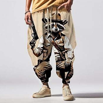 Pantalon Fitness Pantalon Jogging Homme Vintage - Style Streetwear Ample Décontracté Pour Sport Et Loisirs Joggers Homme Mode