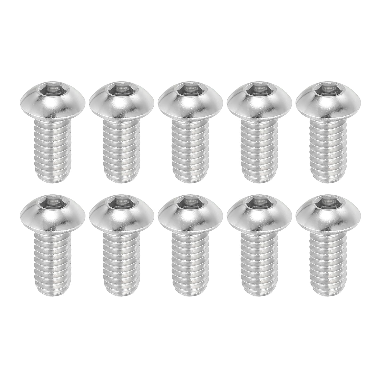PATIKIL 5/16-18x5/8" Button Head Socket Cap Screws