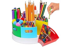 EZ Crayon Organizer Color Me Creative Caddy