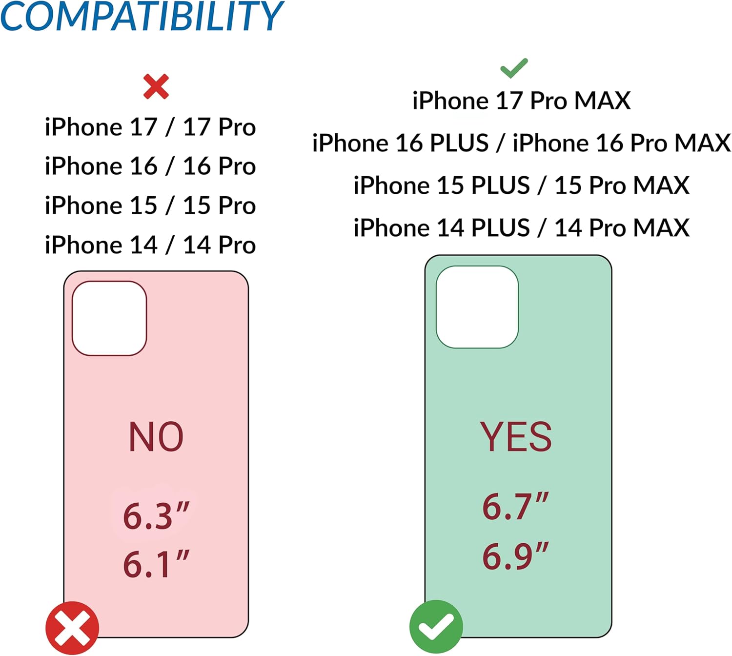 monsoon [Alpha] Genuine Leather Case Holster with Belt Clip for iPhone 17 Pro MAX / 16 Plus/iPhone 16 Pro MAX / 15 Plus / 15 Pro MAX / 14 Pro MAX - fits 6.9" 6.7" with Slim Case