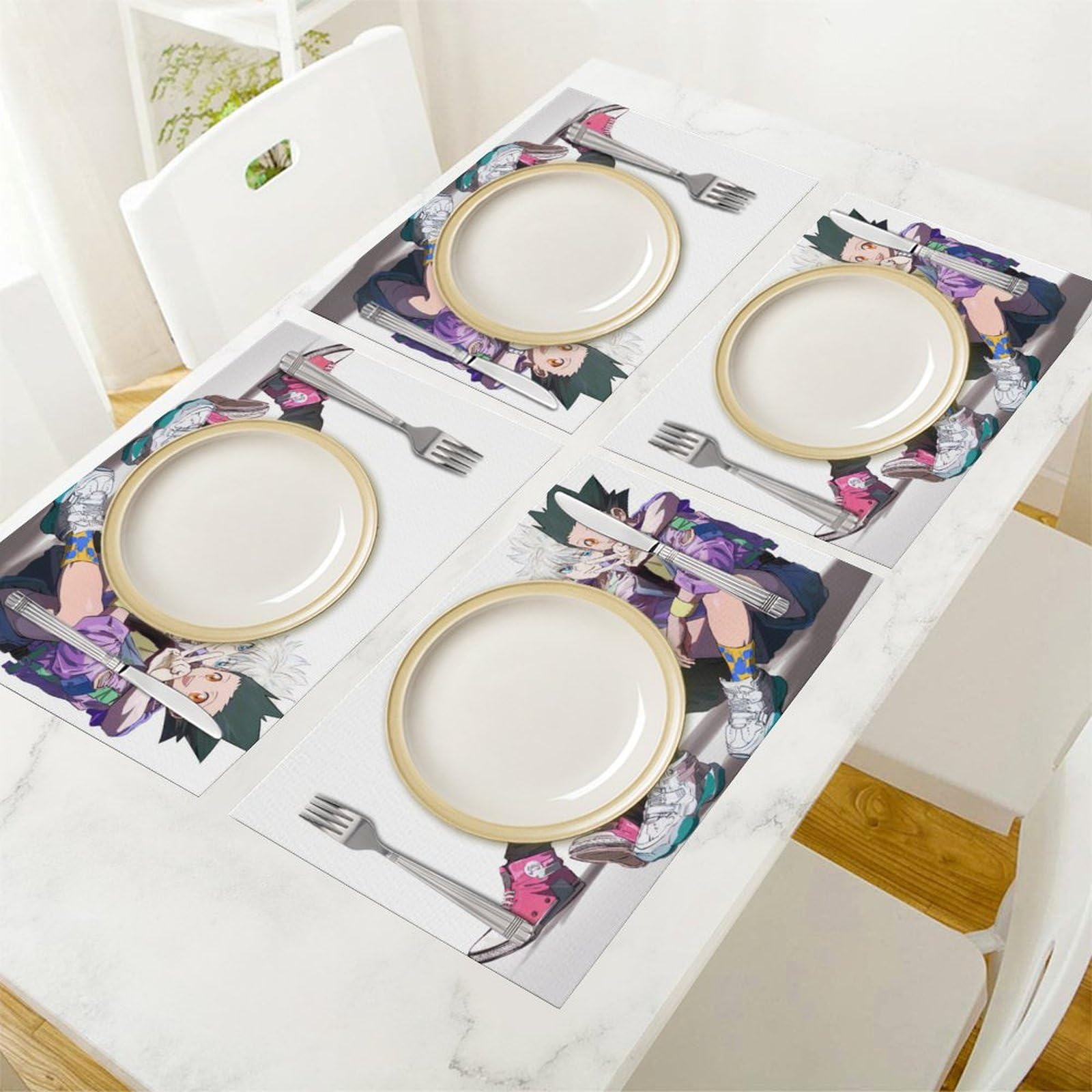 Amazon｜ハンター×ハンター ランチョンマット 洗える テーブルクロス
