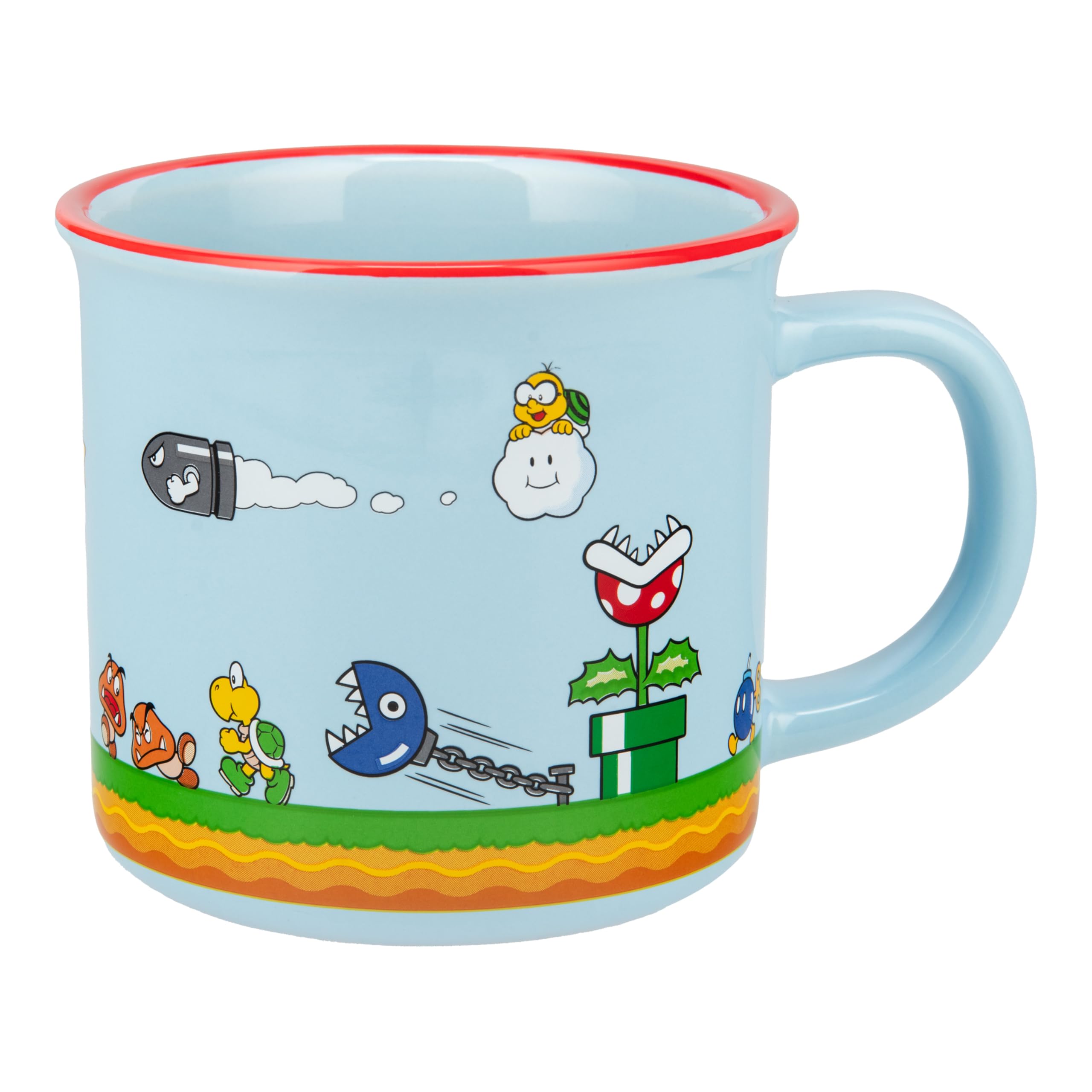 Super Mario Ceramic Mug 350ml - Officially Licensed Super Mario Product