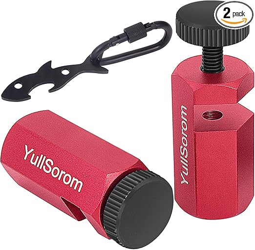 Tall Stair Gauges for Framing Square with Holder and Carabiner Stair Guage Knobs Tool for Circular Saw,Stair Guides Perfect for Rafter Gauge Clamps Red kit