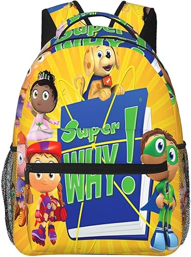 Miniatura 6 de Mochilas Super Anime Why! Mochila ajustable para laptop Bolsa de hombro doble para mujeres hombres escalada compras trabajo, Negro -, Mochilas