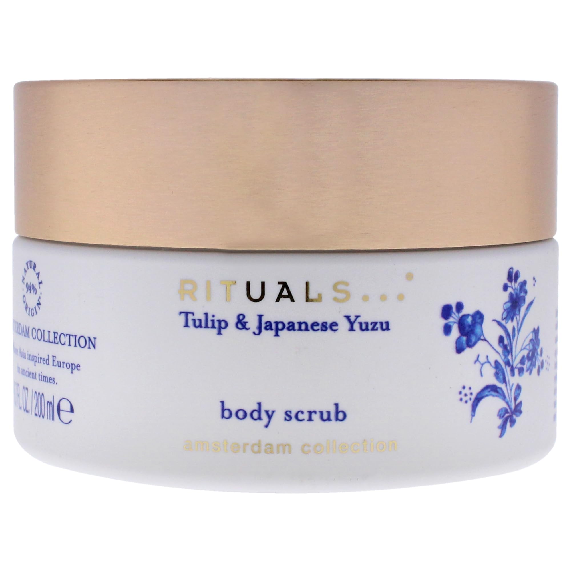 Rituals Amsterdam Collection Unisex Body Scrub - Gently Exfoliates, Smooths & Refreshes Skin - 6.7 oz