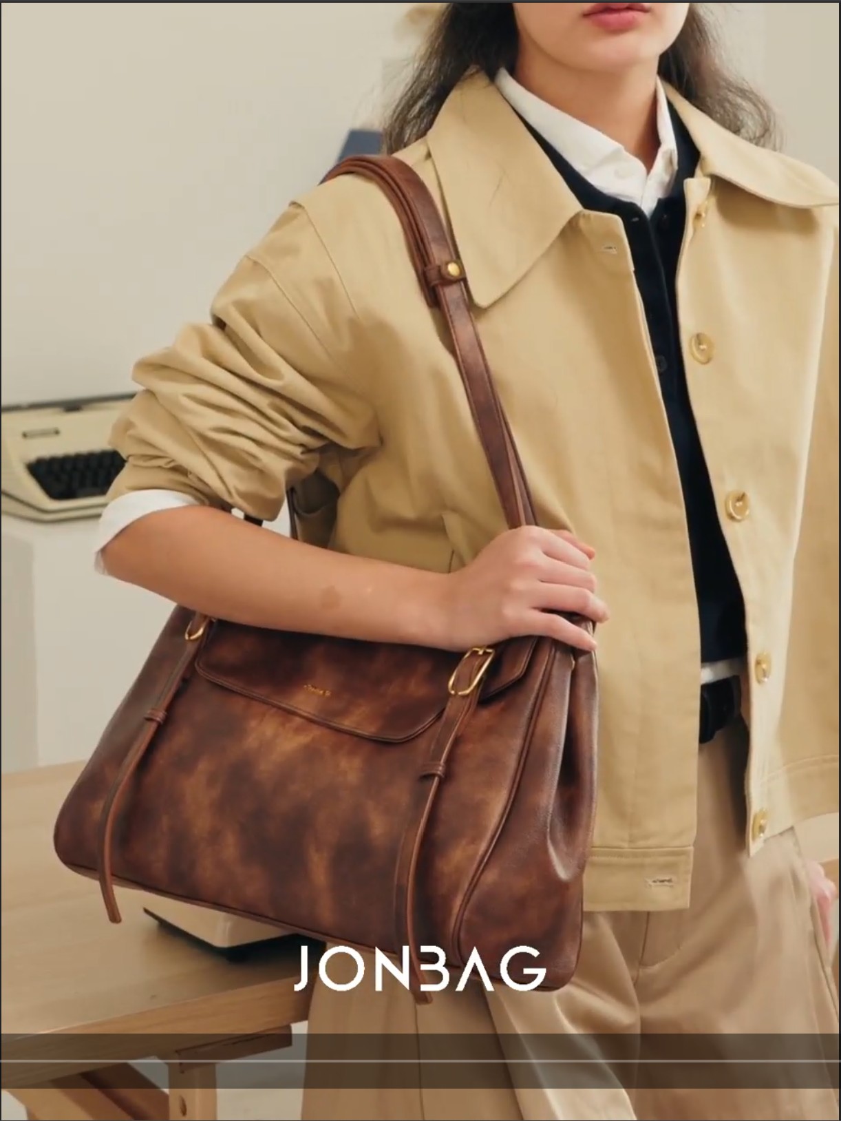 Amazon | Jonbag 2way ショルダーバッグ レディース トートバッグ PU