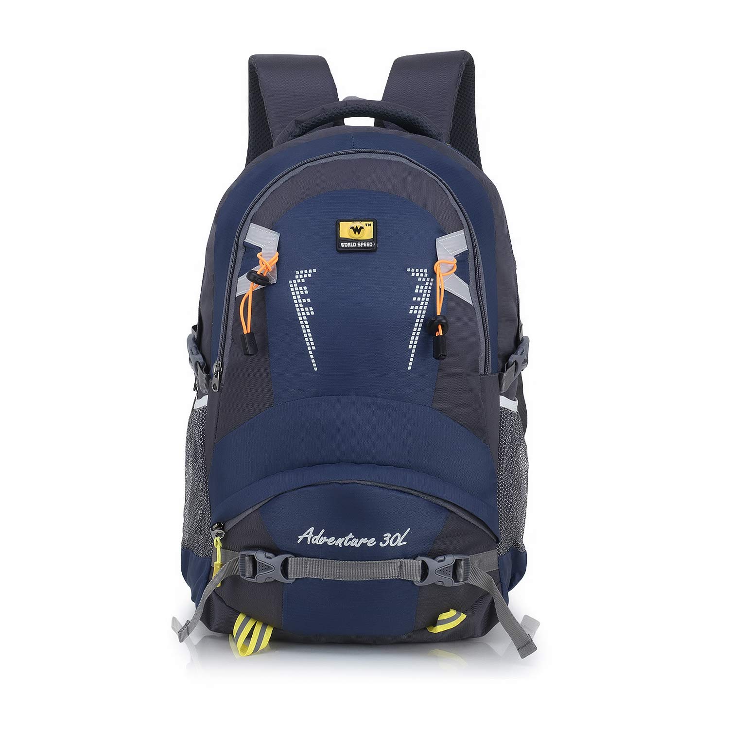 WORLD SPEED Polyester School Casual/Travel Laptop Backpack for Men and Women (Blue) (B07V5PVKFG) Amazon Price History, Amazon Price Tracker