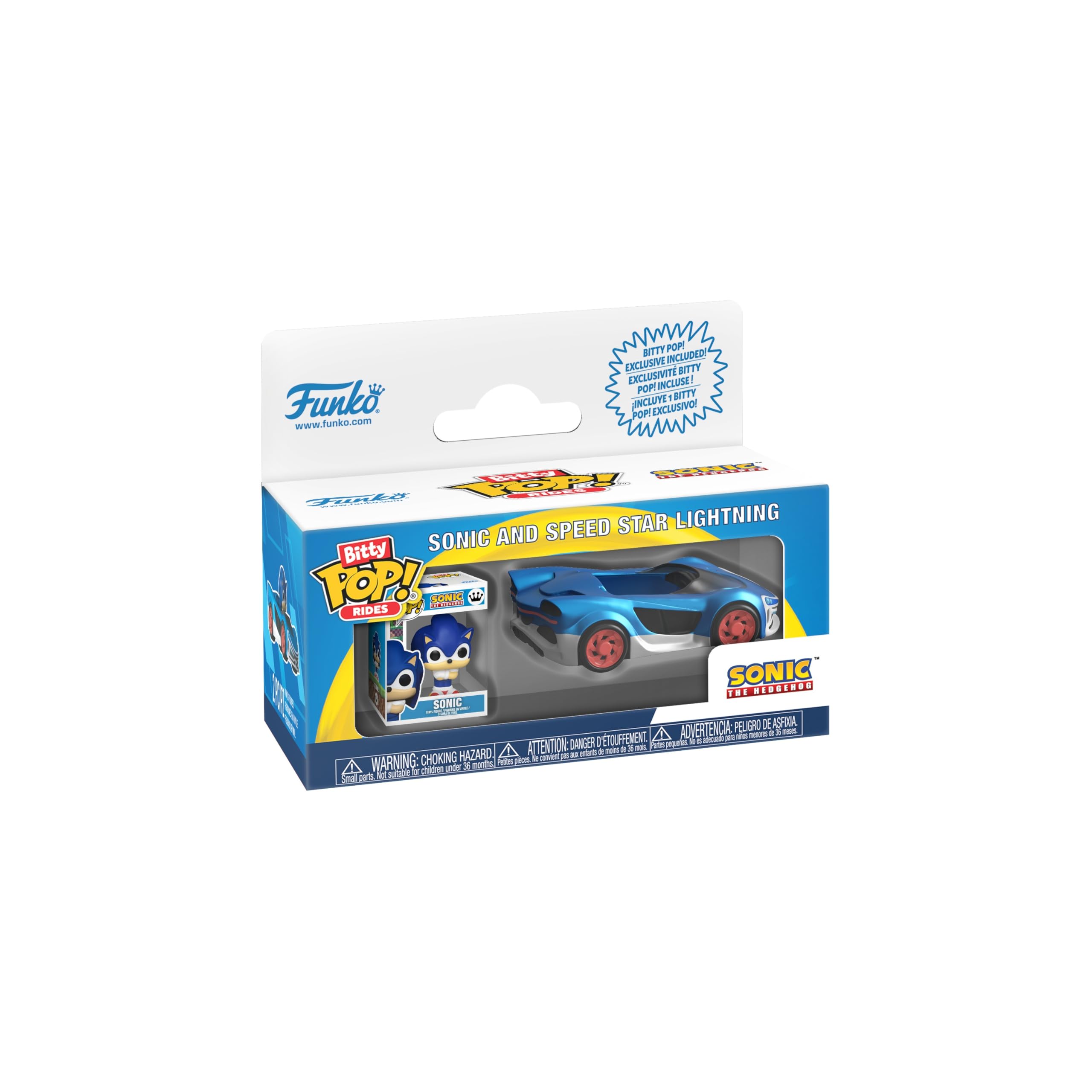 Bitty POP! Ride: Sonic The Hedgehog - Speed Star with Sonic