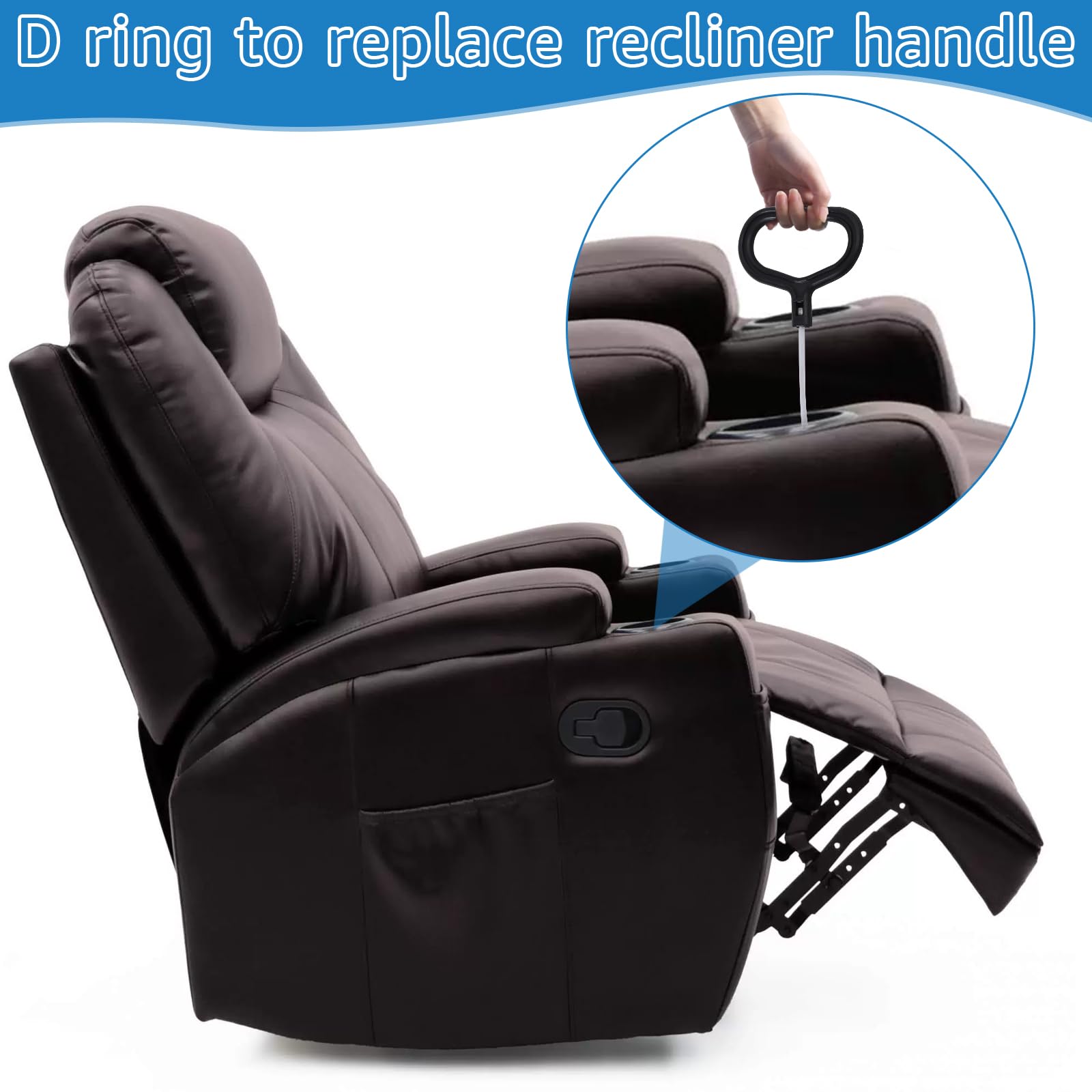 Interrupteur Manuel 2 Boutons Pour Fauteuil élévateur - 5 Broches, Câble 1.57m, Compatible Med-Lift, Pride, Etc. - 5
