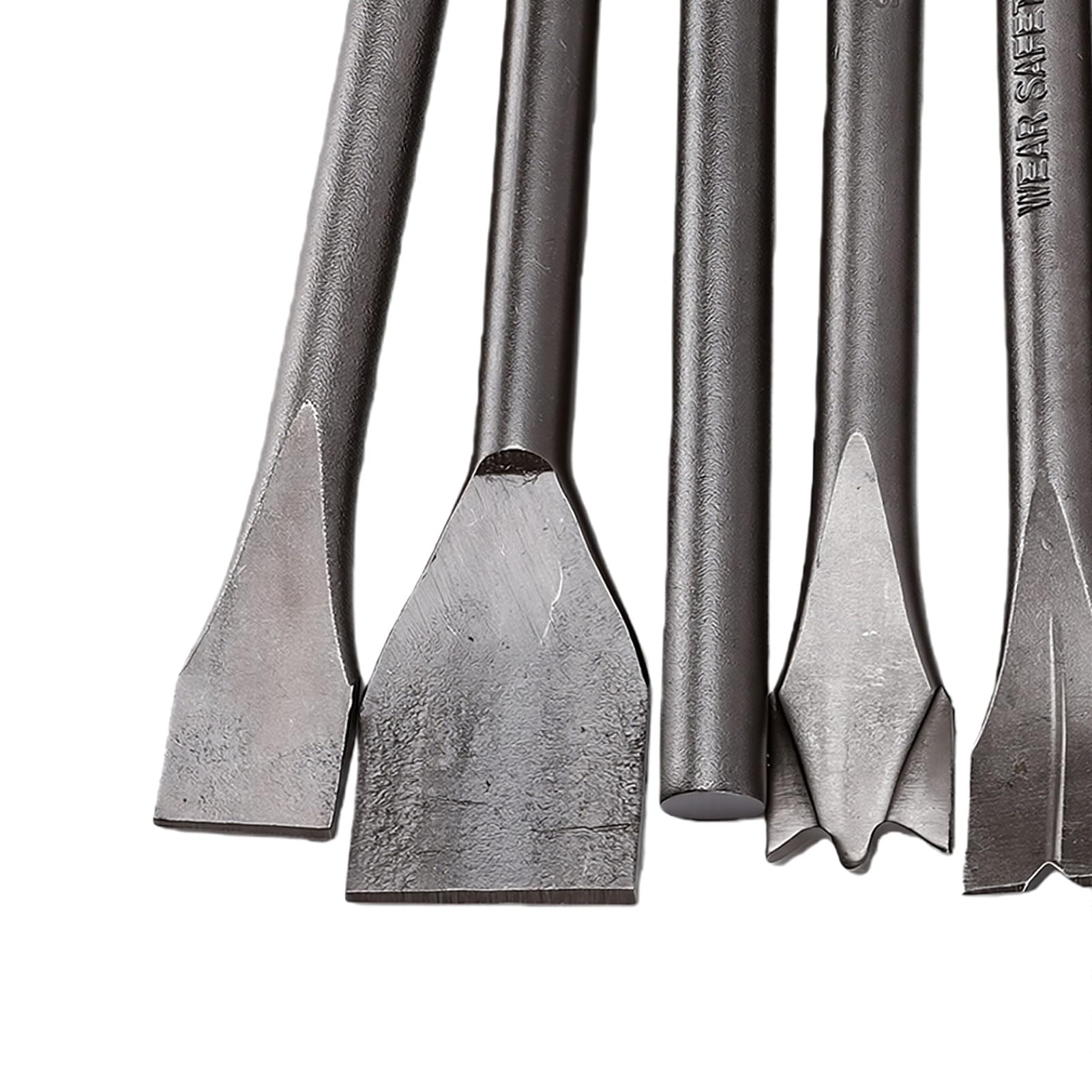 Hyuduo Juego de Brocas para Martillos Neumáticos, Cinceles de Acero de