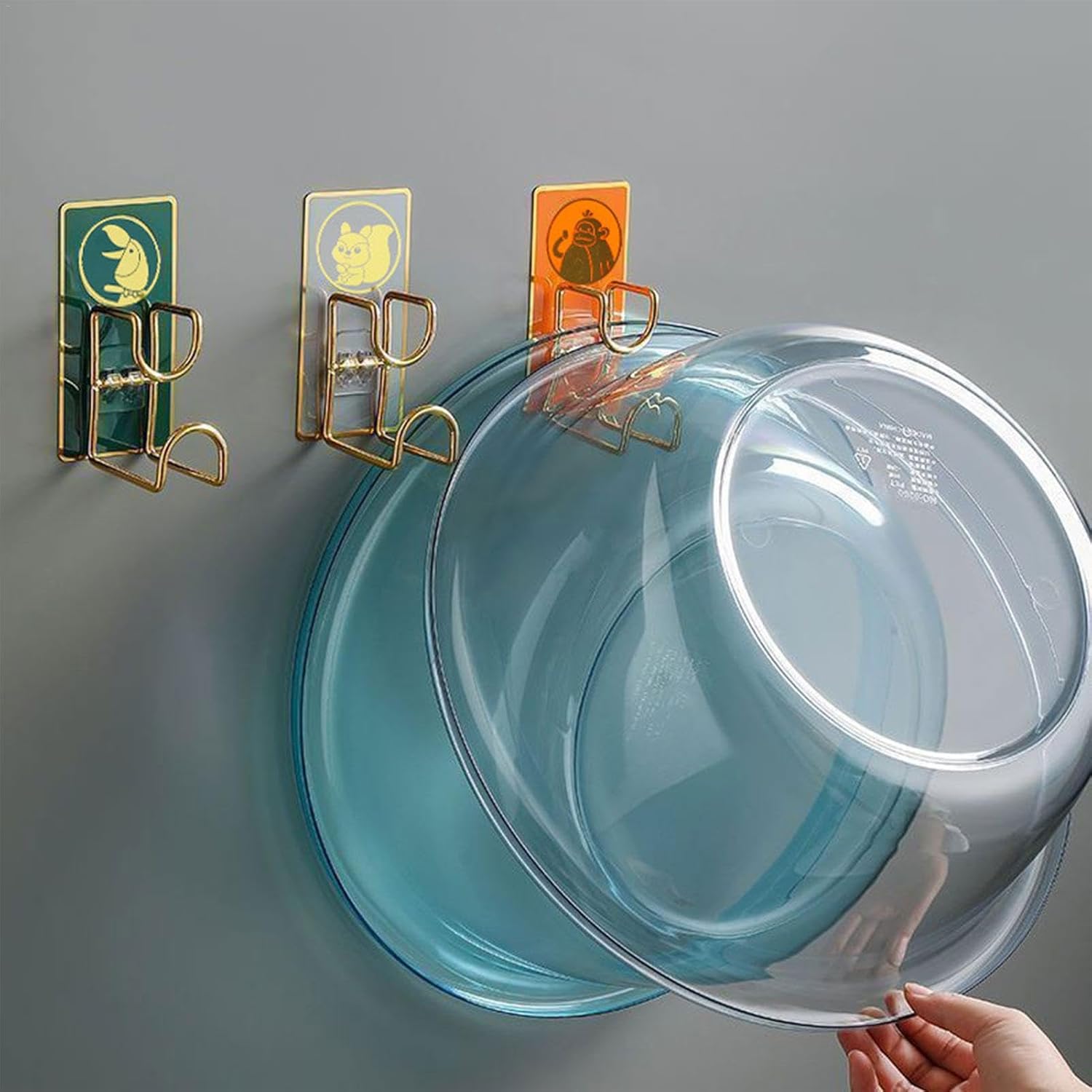 Generic Washbasin Hooks | -Adhesive Washbasin Hooks Robe & Towel Hooks Space Saving Towel Rack Wall Hanging Type Storage Rack Holder Bathroom Washbasin Stand, OMI2R66X5KNUCGPC