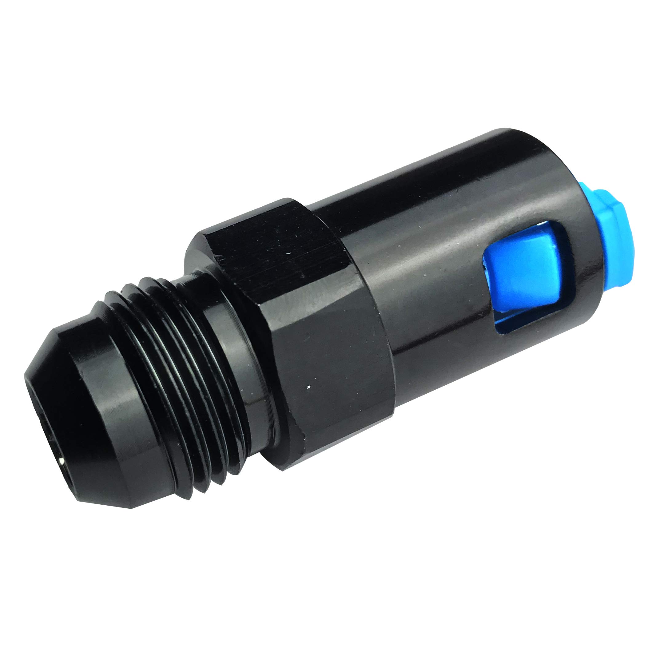 8AN Male to 3/8 SAE Quick Disconnect Female Push on EFI Fitting Adapters Aluminum AN8 Flare to 3/8 Female