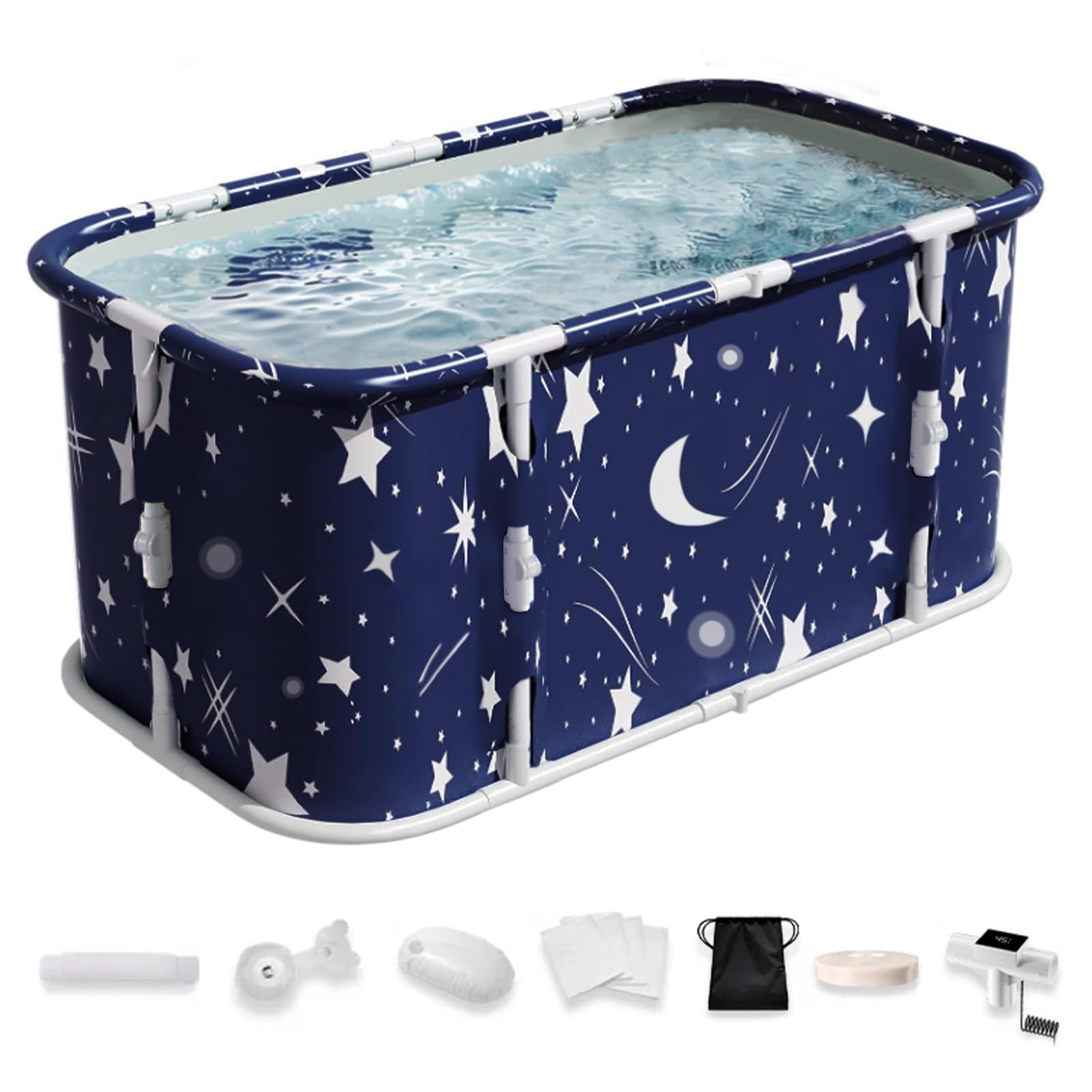 Baignoires familiales pliables pour bain de glace 115cm