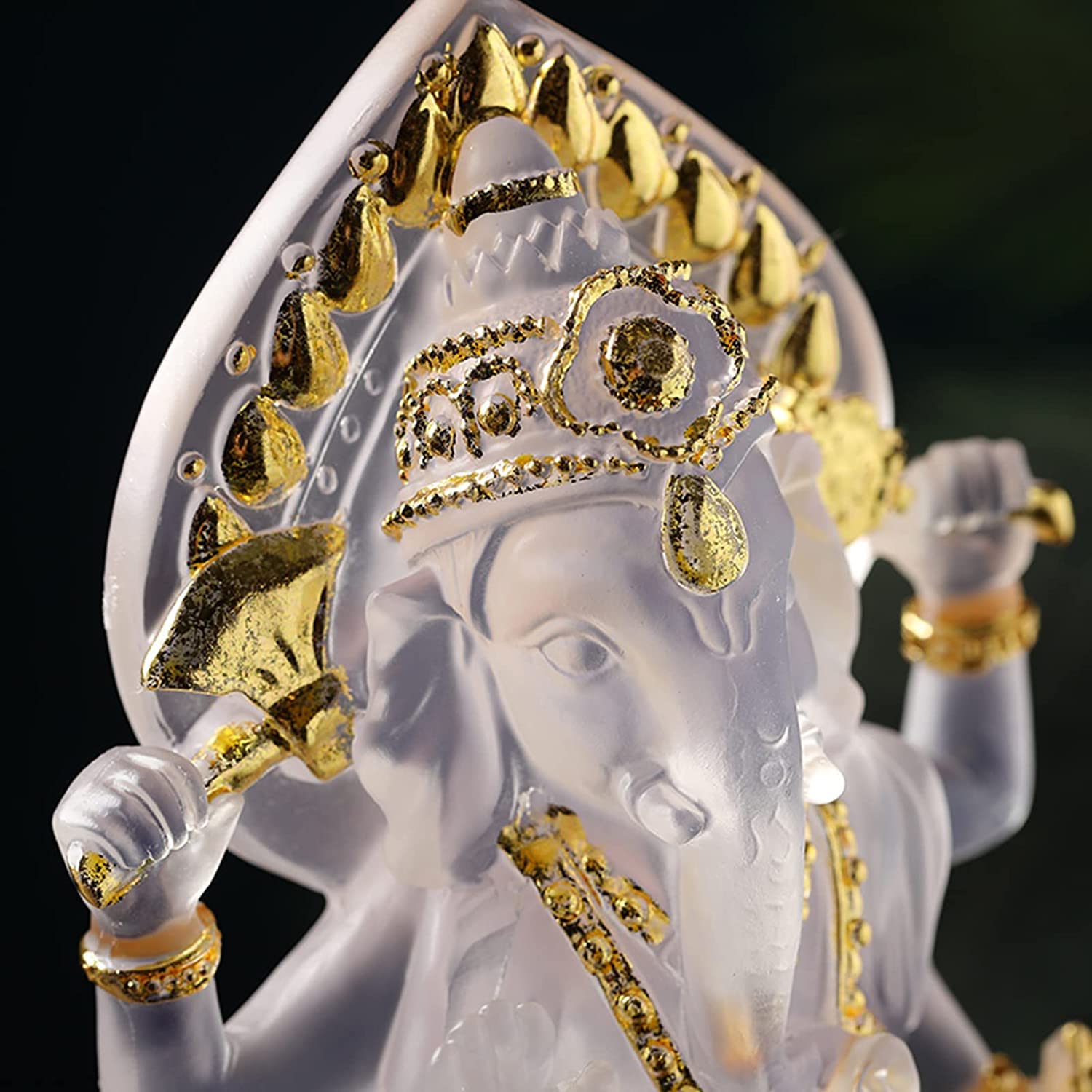 Amazon｜仏像、鼻の部分、タイ仏像彫刻透明樹脂モデル工芸品宗教禅装飾