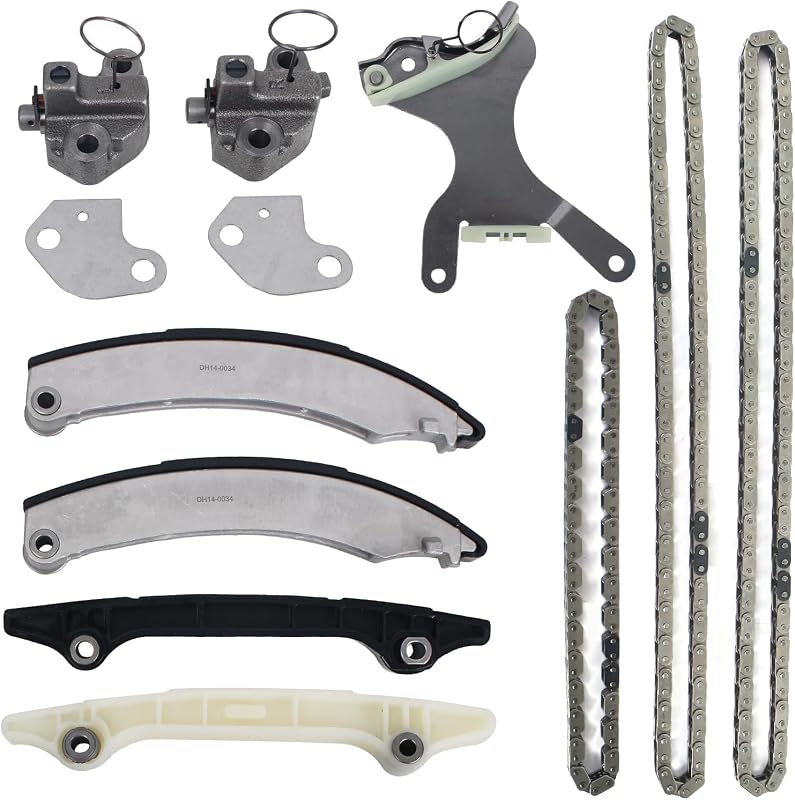 Kit de corrente de distribuição Autoround para motor V6 3.7L Dodge, Jeep, Ram e Mitsubishi – 12 peças