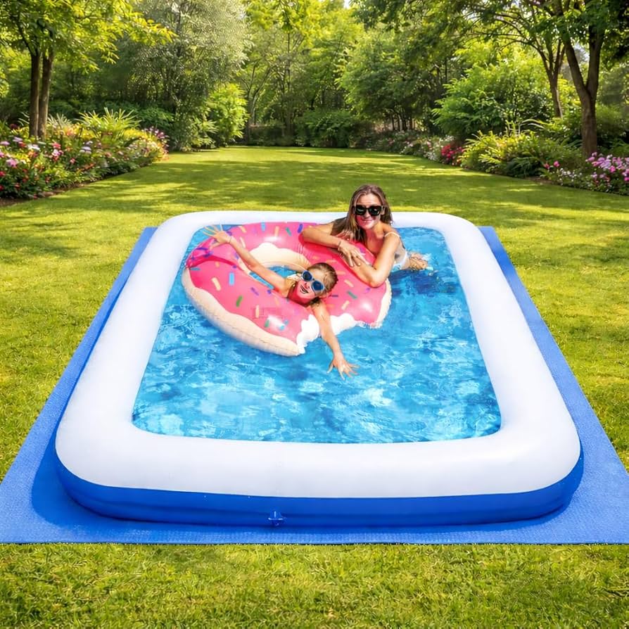 ビニールプール 新品 プール 大きなプール 183cm×305cm ビニールプール 屋外 水遊び 水浴び