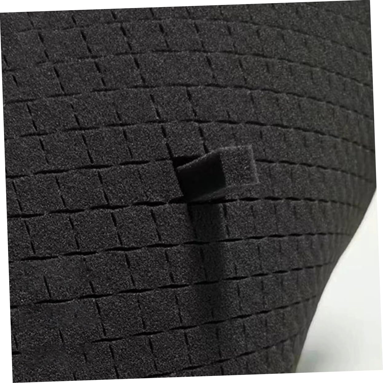 Feuilles de Mousse D’emballage Noires 2 Pièces en Polyuréthane
