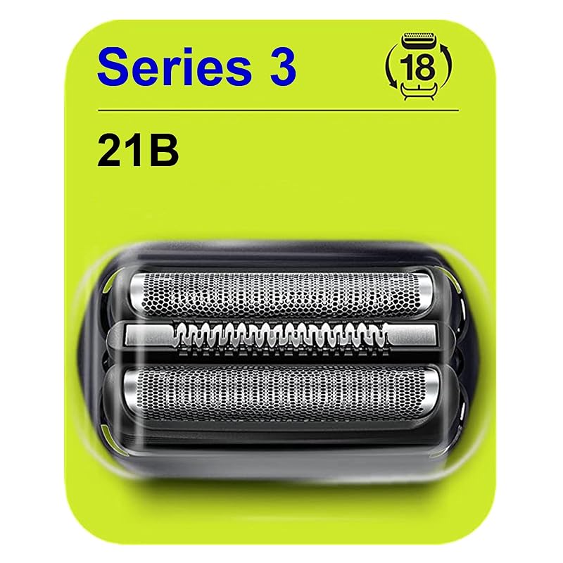 Cabeça de reposição Series 3 21B para barbeador elétrico Braun, TEEYSO