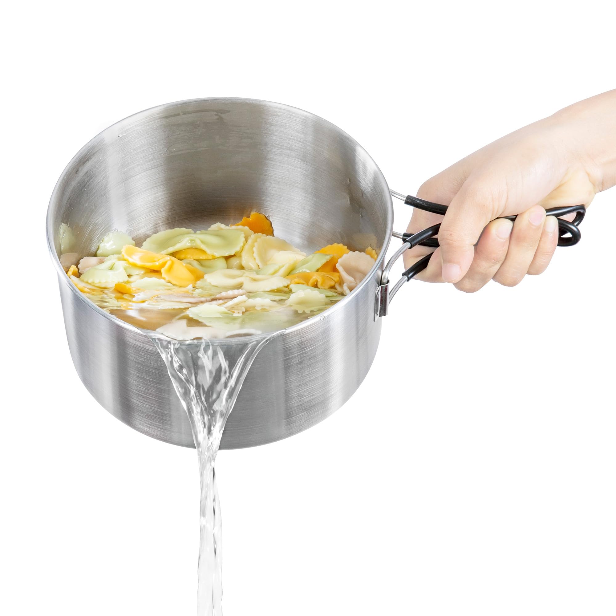 Pujadas RVS Kookpan middel 3 liter 18cm