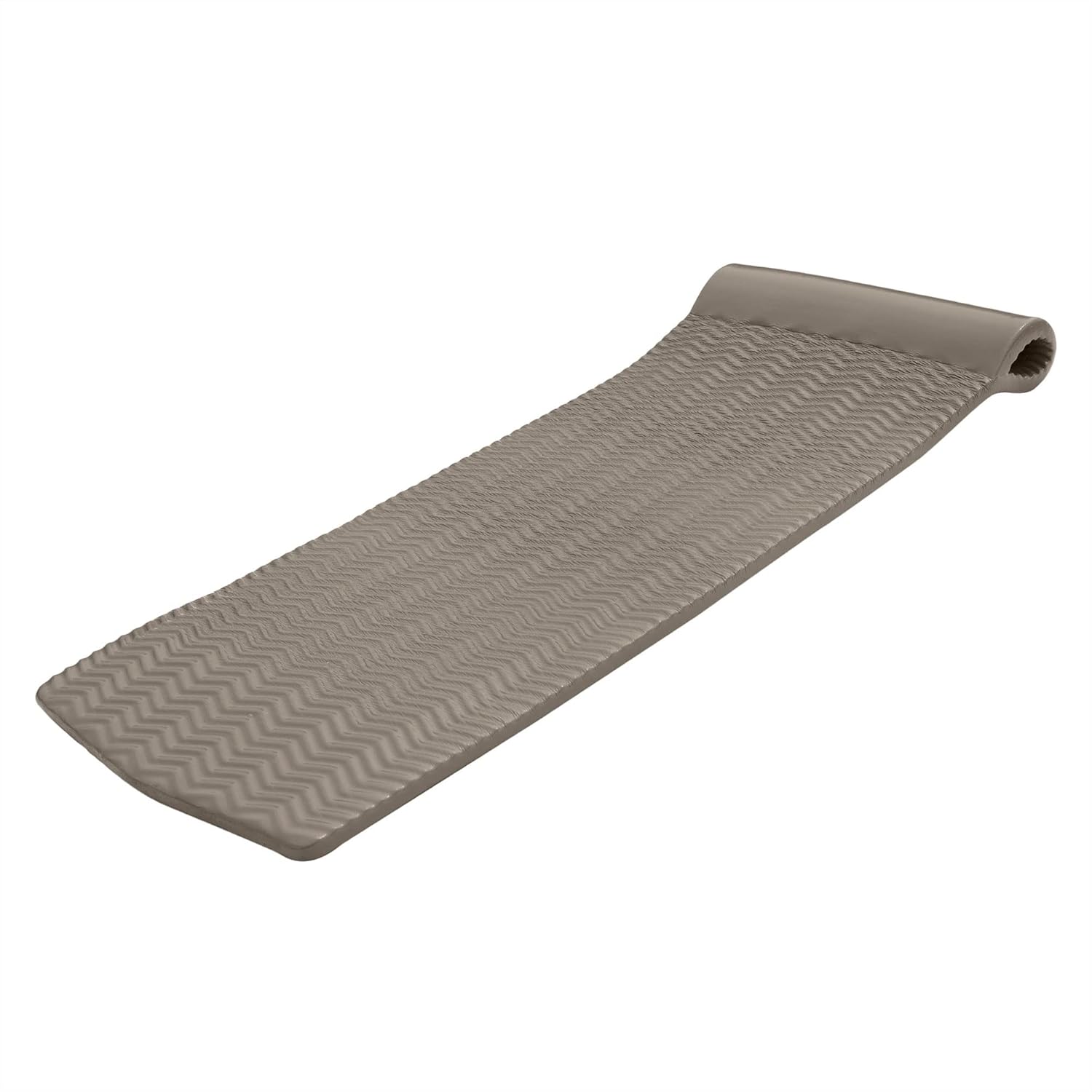 TRC Recreation Serenity 1.5" Thick Foam Pool Float Lounger w/ Headrest for Lounging & Sunbathing in Swimming Pools, Beaches & Lakes, 70" x 26"