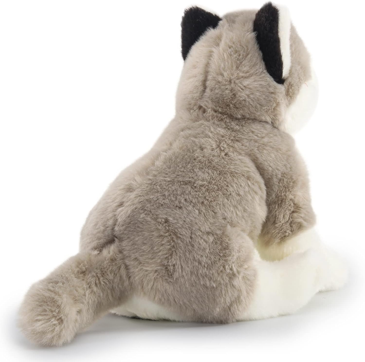 Husky Stuffed Animal, 16'' Soft Dog Plush Handmade, Cuddly and Realistic Stuffed Animals for Boys and Girls, Huggable and Washable, Husky Gifts for Kids, Friends, Birthday Xmas Gifts for Grandkids - Image 6