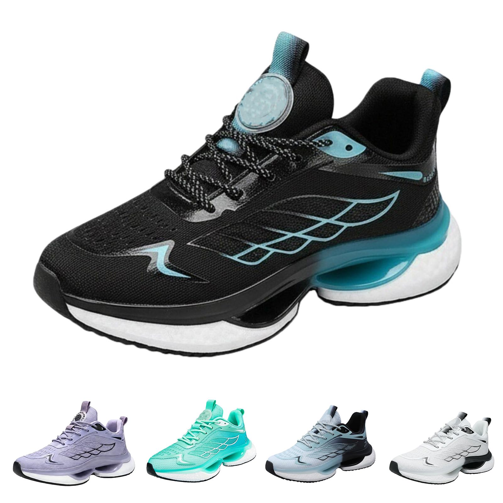 Armadillo Aerion Sneakers for Men Women Wide Toe Box Supportive Comfort Walking Shoes with Arch Support,Lightweight Breathable Mesh Orthopedic Running Sneakers Cloud Cushion Non-Slip Sole Sport Shoes