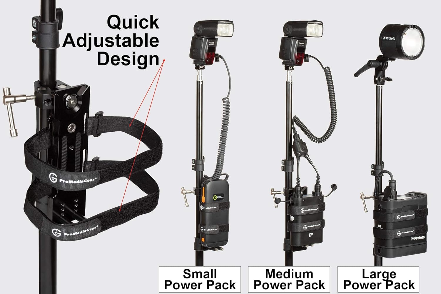 Bеѕt Dеаl Prоduсt BL01 Universal Harness Mount with Clamp for Battery Power Packs (Fits Elinchrom ELB500, Profoto B2, Phottix, Godox and Many Others)