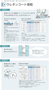 Amazon | サンゲツ ファイン 壁紙 (クロス) 糊なし/のり無し