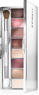 Clinique All About Shadow Eye Shadow Palette, 8 Silky + Buildable Shades | Black Honey, Pink and Nude Honey | Safe For Sensitive Eyes