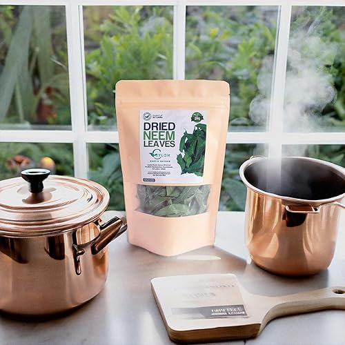 Miniatura 4 de Hojas de neem secas 1 oz de hojas de neem secas al aire cultivadas naturalmente (0.99 oz)