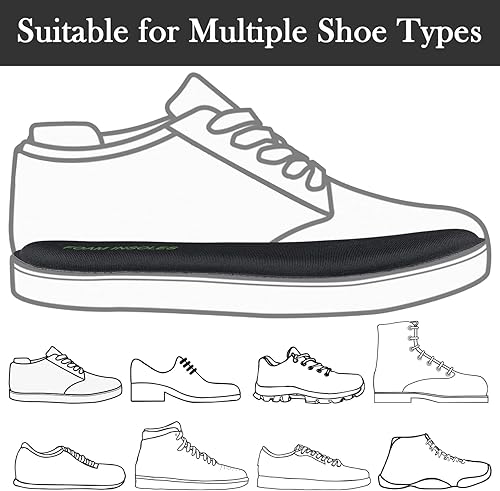 Miniatura 5 de Endoto Memory Foam Insoles for Skechers Shoes, Replacement Cushion Inserts for Men & Women Shock Absorbing & Foot Comfort All Day