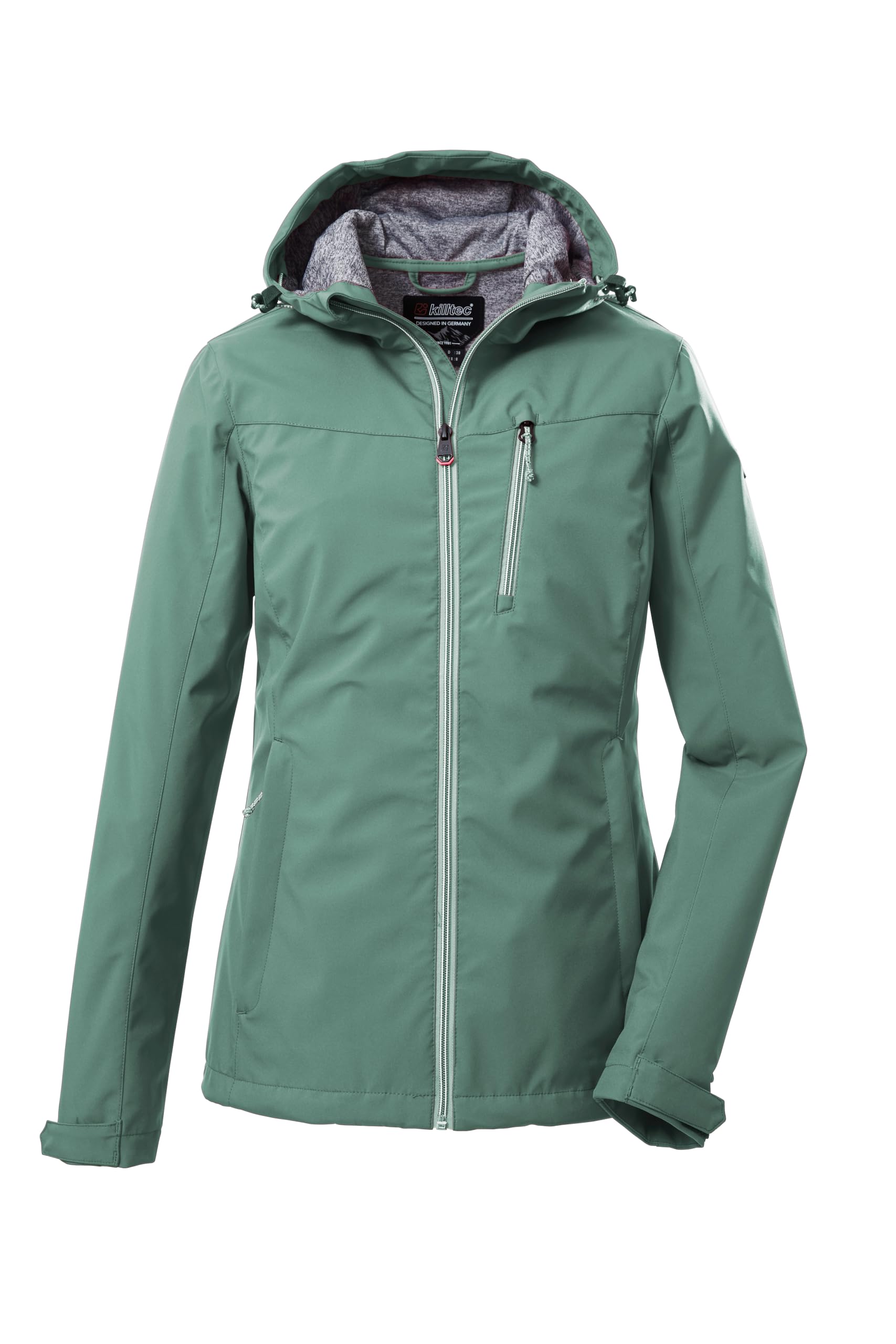 Killtec Damen Kos 89 Wmn Sftshll Jckt Softshelljacke/Outdoorjacke mit Kapuze