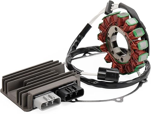 Frezon Magneto Coil Stator + Voltage Regulator + Gasket Assy Fit for Kawasaki KLZ1000 Versys 1000 2015-2021,1000 LT1000 LT Supplement 2015-2017,SE