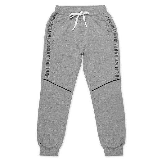Boys Printed Cotton Joggers Track Pant