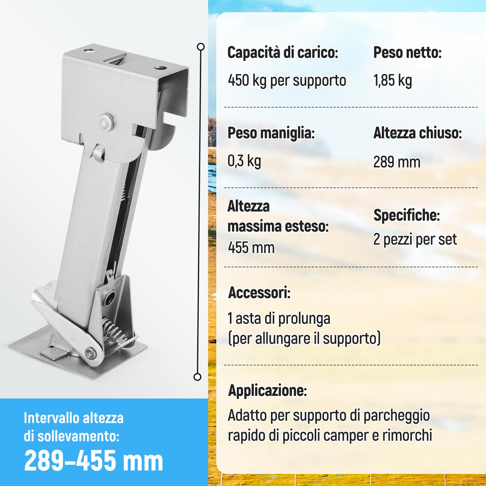 BAOSHISHAN Cricchi stabilizzanti per camper