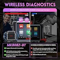 Vista 3 de Autel Escáner MaxiCOM MK808Z-BT (igual que MK808BT PRO), herramienta de escaneo de control bidireccional basada en Android 11 actualizada