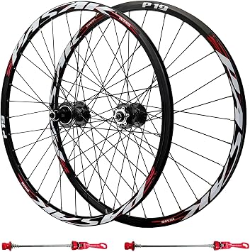 XD Hub Mountain Bike Wheel Set 26 27.5 29 Inch for 11 12 Speed Aluminum Alloy Double Wall Rim Quick Release Disc Brakes Bike Wheels 32HBlue,29 inch