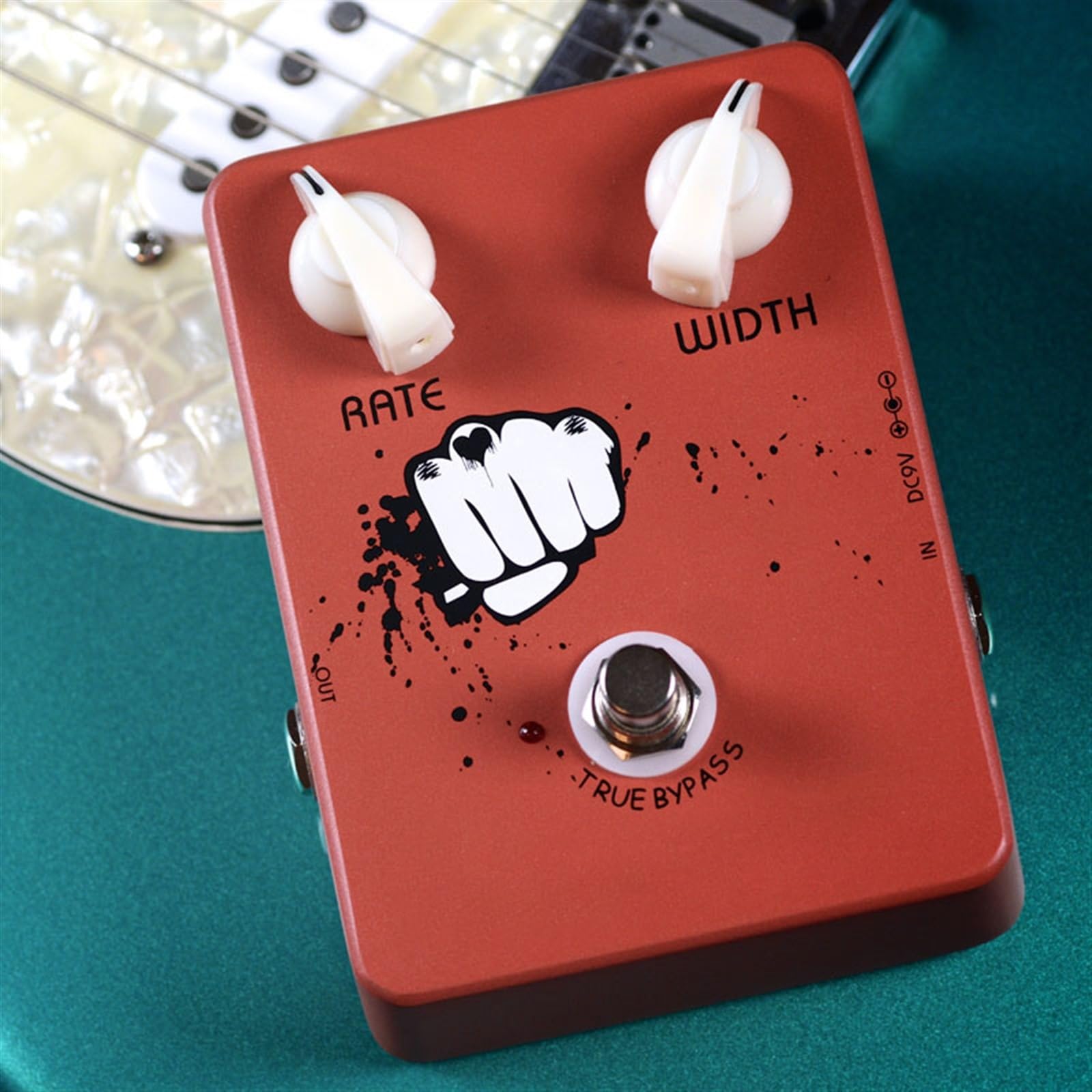 modulacyjny pedał gitarowy Klasyczny Pedał Chóru Ostry I Przezroczysty Pedał Efektów Chóru Do Akcesoriów Do Gitary Elektrycznej