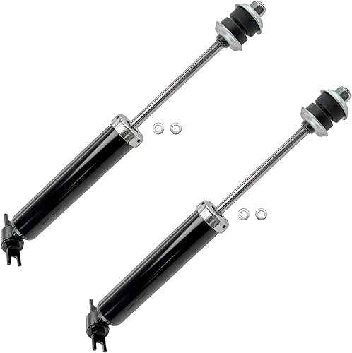 Miniatura 1328 de TRQ Juego de amortiguadores traseros compatible con Chevrolet Aveo 2004-2011 Aveo5 2009 Pontiac G3 2007-2011