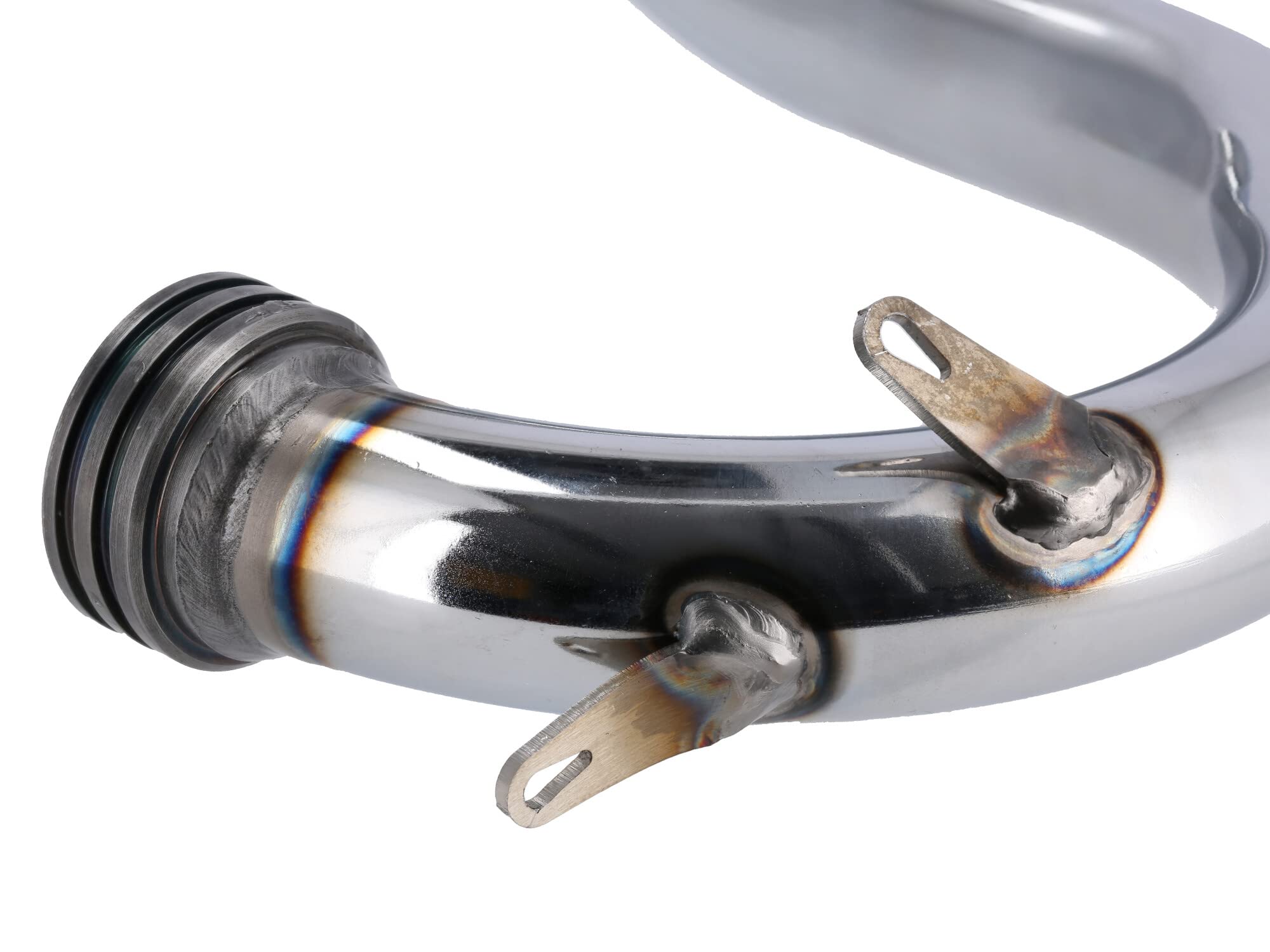 Set Krümmer mit Kalotte Enduro für Simson S51 S70 S53 S83