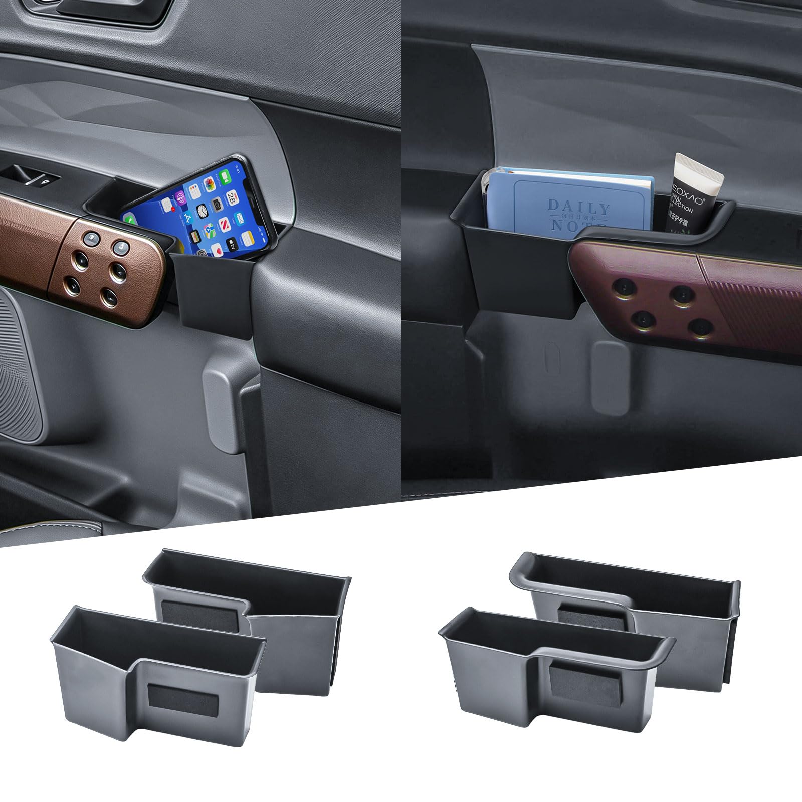Photo 1 of EDBETOS Door Handle Storage Box for 2022-2025 2026 Ford Maverick 4PCS/Set