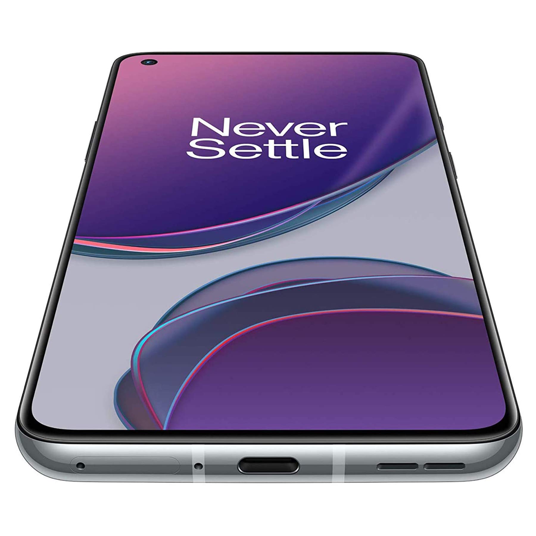 OnePlus 8T 5G Smartphone 128GB, 8GB RAM, Dual SIM, Lunar Silver