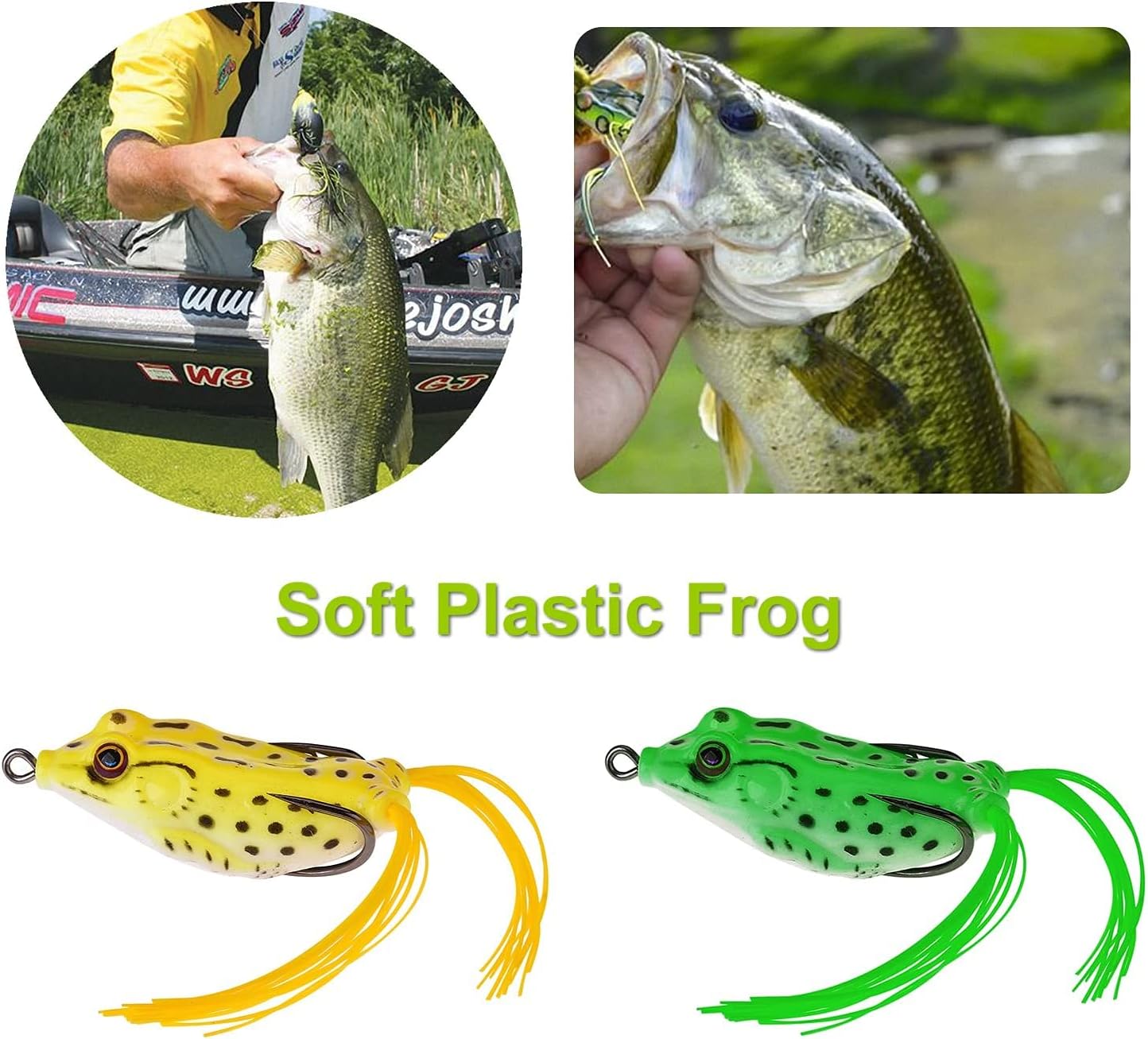 PLUSINNO Fishing Rod and Reel Combos, 102Pcs Fishing Lures,Saltwater Freshwater Resistant Fishing Gear