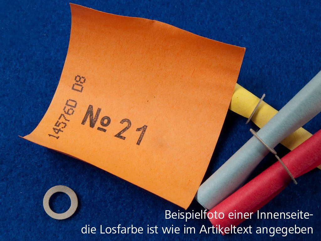 Röllchenlose bunt gemischt, Set 1-1200