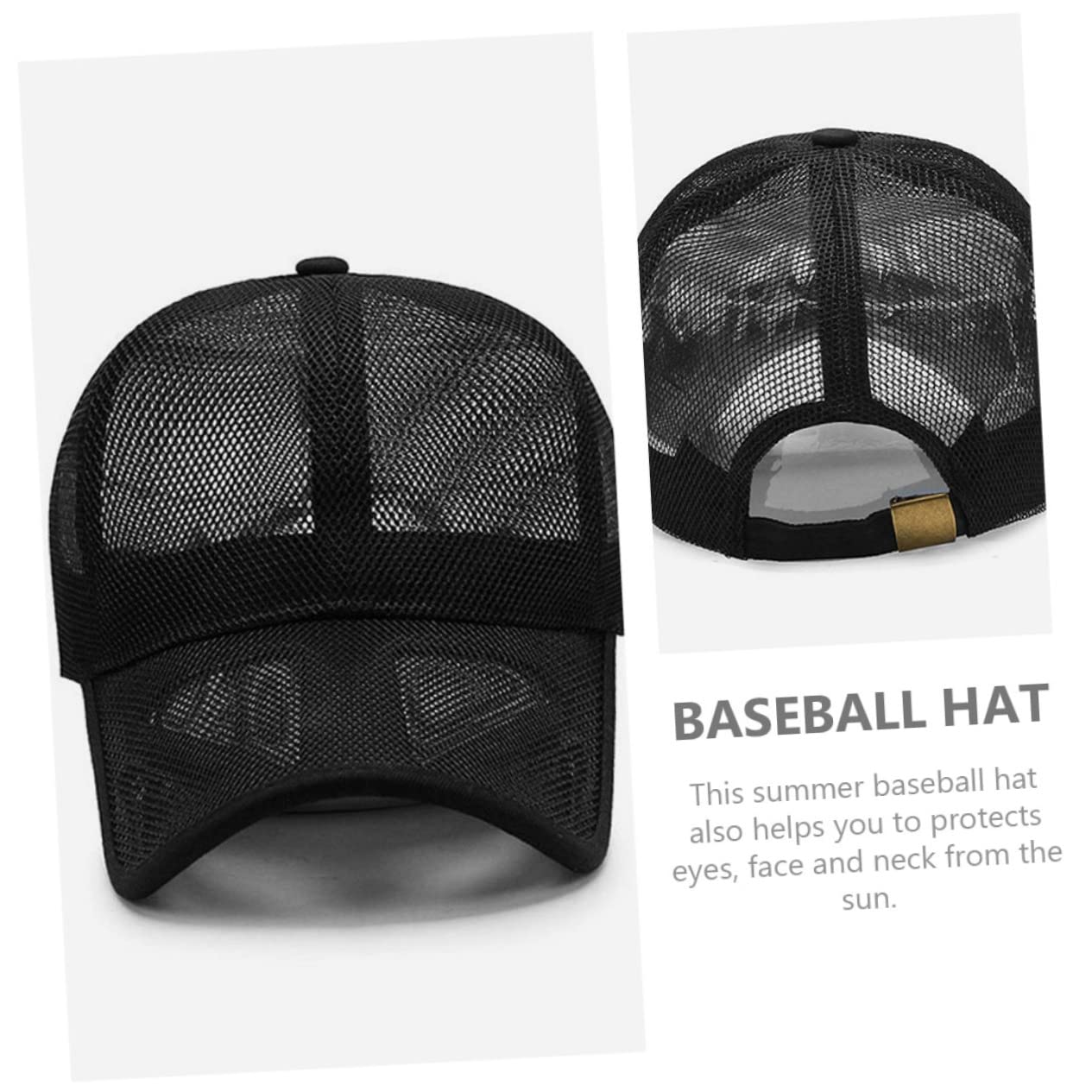 Gorra De Malla Transpirable Gorra para Exteriores A Prueba De Sol De Verano para Hombre para Exteriores s De Béisbol De Malla De Verano s para El