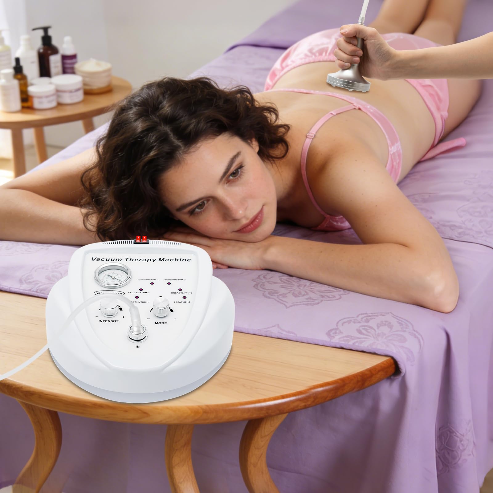 Massaggiatore a vuoto, coppettazione, modellamento corpo, multifunzione