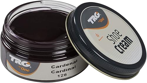 TRG The One Shoe Cream, Crème pour cuir et cuir synthétique, Marron (126 Cardina