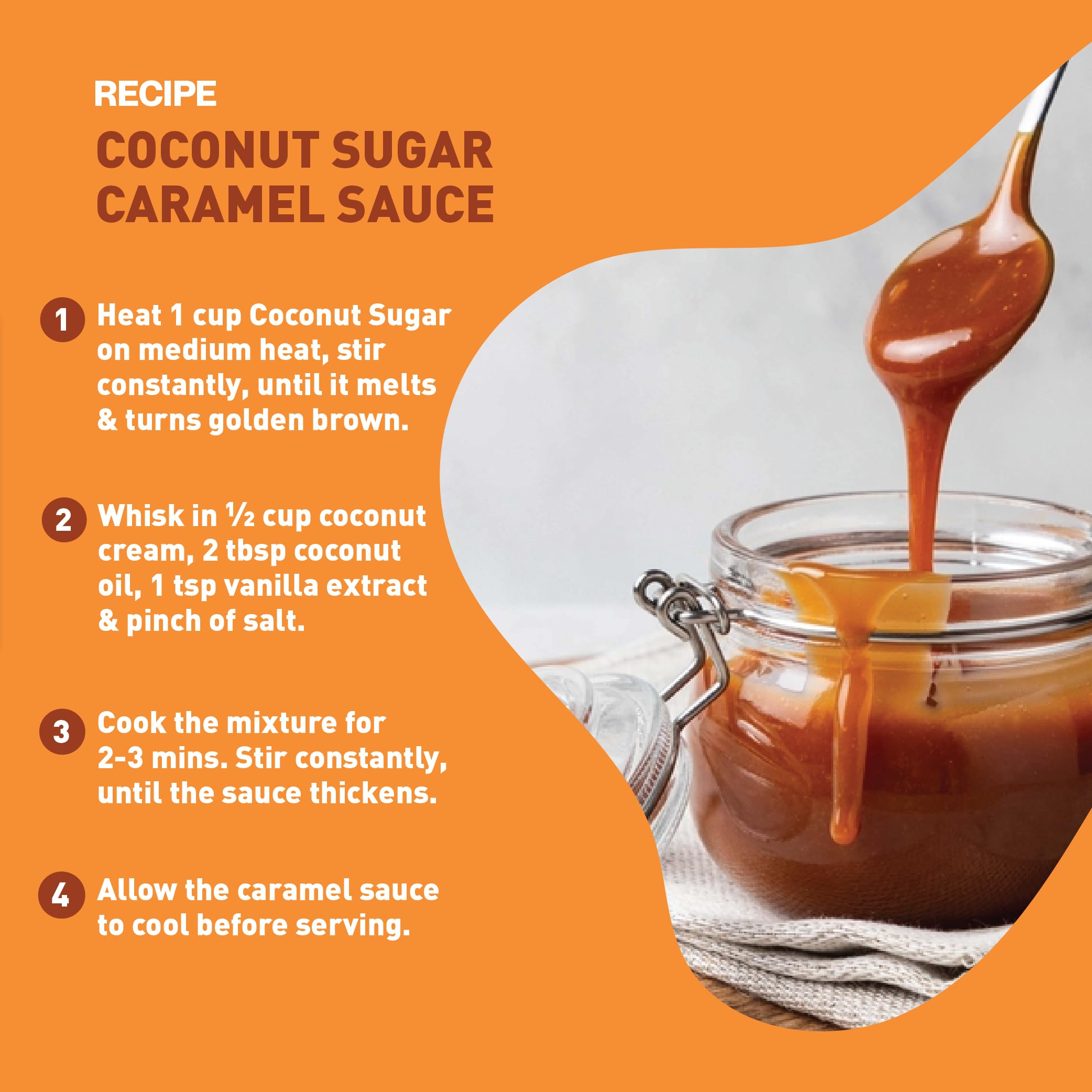 Zama Coconut Sugar 300g | Coconut Palm Sugar | Subtle Caramel Flavour | Sugar Substitute | Unprocessed and unrefined | Plant Based | Coconut Jaggery - Image 9 thumbnail