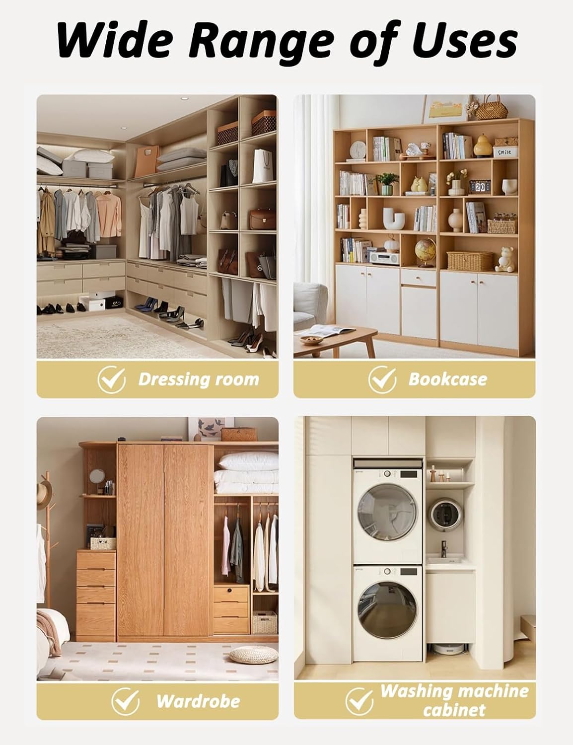 Cupboard Cabinet Curtains for Kitchen Shelves Pleated Short Privacy Curtains for Closets Without Doors Dust-Proof Shades Valance Shelf Curtain for Under Sink Wardrobe Desk Pantry(Beige,23.6x31.5 in)